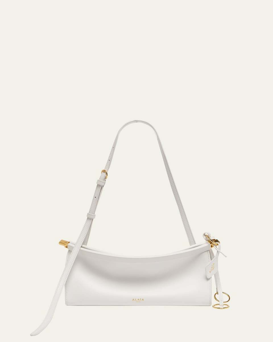 Le Click Small Shoulder Bag in Glossy Leather